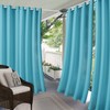 LORDTEX Linen Look Indoor/Outdoor Curtains, 52" W x 95" L,