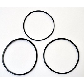 Belting Services Replacement 3 Belt Set for CDP-CX300 CX 333ES CDP-CX335 CDP-CX350 CDP-M333ES CDP-M400CS CDP-M555ES CDP-CX355