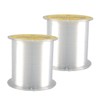 Sosoport 3pcs Invisible Nylon Fishing Line Strong Pulling Force Abrasion