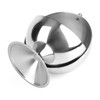 Peohud 2 Pack Stainless Steel Sugar Bowl with Roll Top,