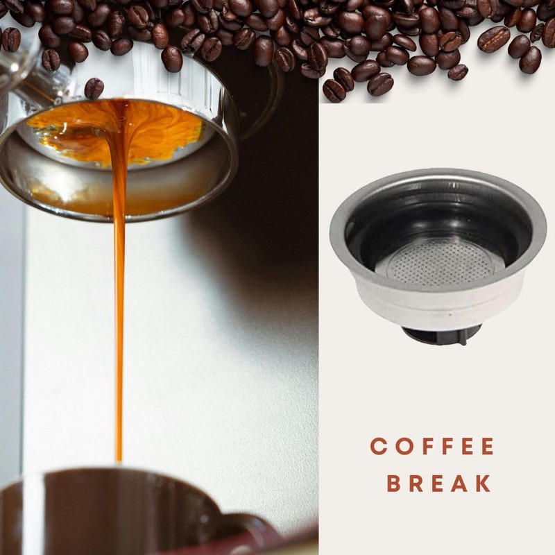DL SERVICE Filtro 1 Tazza compatibile con De'Longhi Macchina da