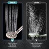 Cobbe High Pressure Shower Head with Built-in Pause Button, 9-Function