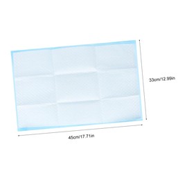 COLLBATH 50pcs Pet Urine Pads Small Random Quick Absorbent Pee Training Pads for Dogs Cats and Small Pets for Indoor Use and Travel