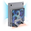 PC Stand, Vertical Position, Adjustable without Tools, Aluminum, Laptop Stand,