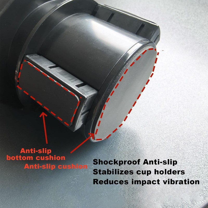 Car Drink Holder Expander | Cup Holder Insert with Adjustable