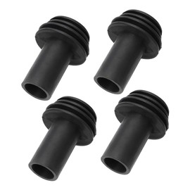 SHINEOFI 4PCS Rv Gutter Spout Covers Durable Extensions for Rv Rain Gutters Easy Install for Enhanced Travel Comfort