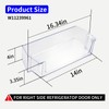 Vanshly Upgraded W11239961 W10900538 Refrigerator Door Shelf Bin Compatible with