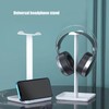 2 in 1 Headphone Stand with Phone Holder, ABS Gaming