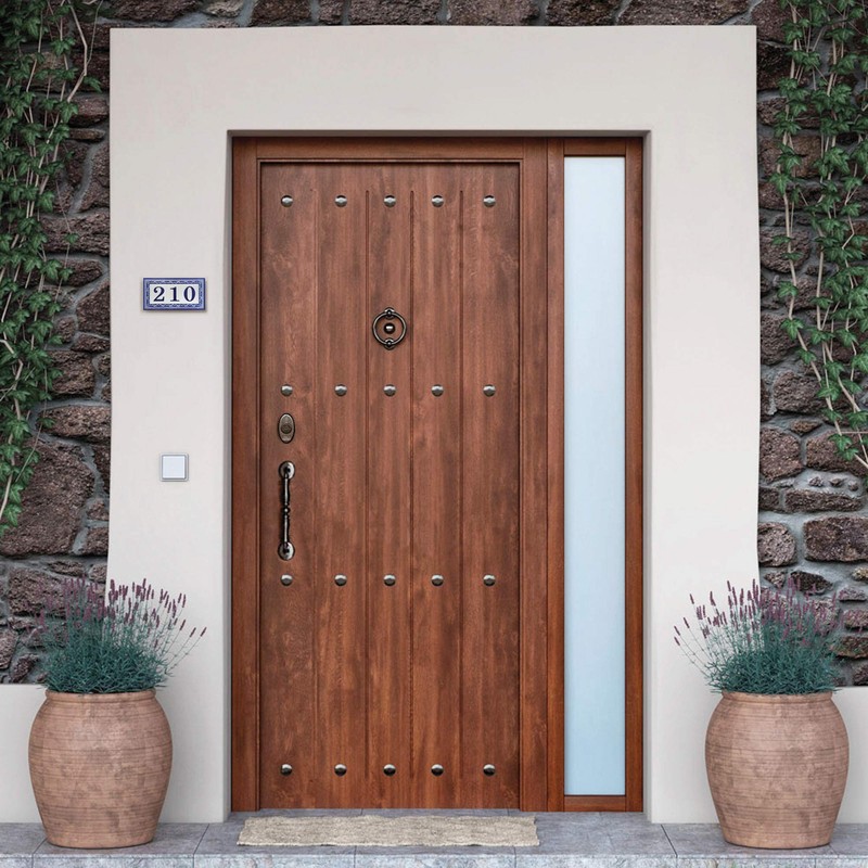 Kantu 2113017 Castilla Ceramic Tile Address Number 6, 2 in.