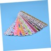 IWOWHERO 50Pcs Double Sided Nail Files Manicure Supply Long Strip
