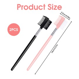 4 Stück Wimpernkamm,Augenbrauen Bürste Wimpernbürste,Augenbrauenbürste Brow Wimpern Bürste,Augenbrauenkamm Tool Wimpern Kamm Damen,Augenbrauen Kamm Augenbrauenbürstchen,Wimperntrenner Brushes