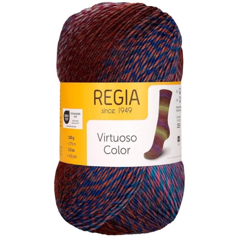 Regia Sock Wool - 6 Thread - Colour Colours -