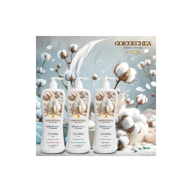 GOICOCHEA Crema Corporal para piel seca con sérum de semilla
