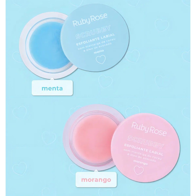 Exfoliante Labios Ruby Rose Scrubby 8525 Aroma Fresa