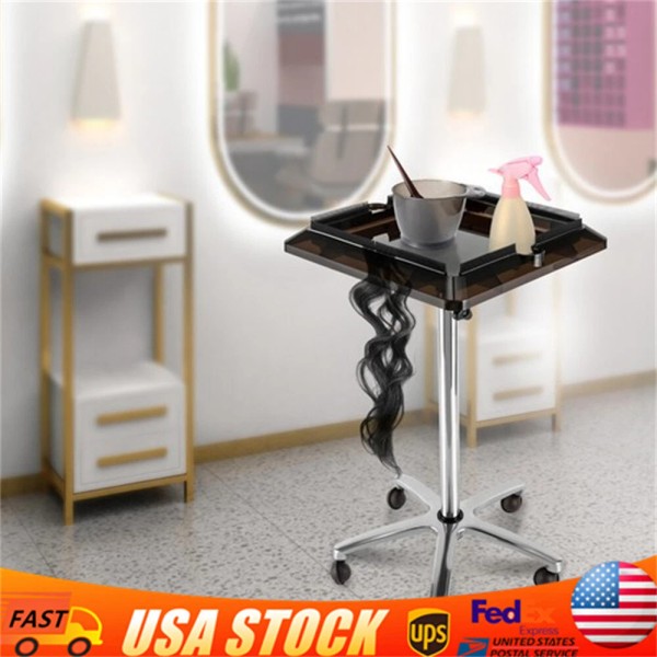 Unbranded Salon Hair Extension Tool Tray Rolling Cart, Hairdressing Storage