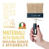 PENNELLIFICIO 2000 Ceiling Brush with Plastic Handle Paint Brush for