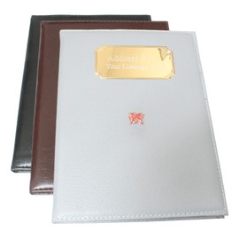 Red Welsh Dragon Telephone Address Book A-Z Index Black, Grey and Brown Free Engraving (Black) 491