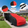 CEMOFE Indoor Car Cover, Universal Stretch Satin Windproof Dust Protection