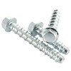 3/8" x 3" Concrete Screws, Zinc Plated Large Diameter Concrete