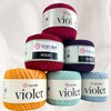 YarnArt Violet – 100% Mercerized Cotton Crochet & Knitting Yarn