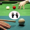 ArmastuseBilliard Glove, Elastic Billiards Glove,4 pcs Pool Glove,Three Finger Glove,Billiard