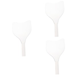 OHPHCALL 3pcs Face Cover for Hairdressers Hairdressing Tool Non-slip Handle Salon Baffle