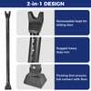 HonesaLoc 2-in-1 Door Security Bar & Sliding Patio Door Stopper