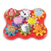 Learning Resources 17 Piece Multicolor Farm Friends Gears Educational Toy
