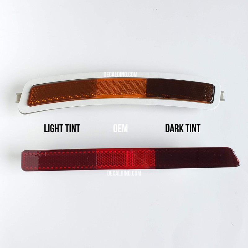 Smoke Tint Overlays Fits 2019-2021 Silverado 1500 Headlight Reflector (Dark