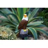 CHUANGFENG Eagle Figurine Garden Solar Stake Light Eagle Solar Lights