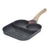 Egg Frying Pan Heat Sensitive Silicone Aluminium Pancake Frying Pan