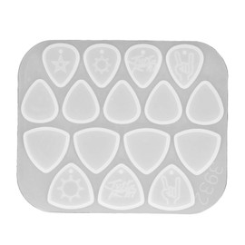Guitar Picks , Guitar Picks Silicone Casting Resin DIY Soft Flexible Reusable DIY Crafts