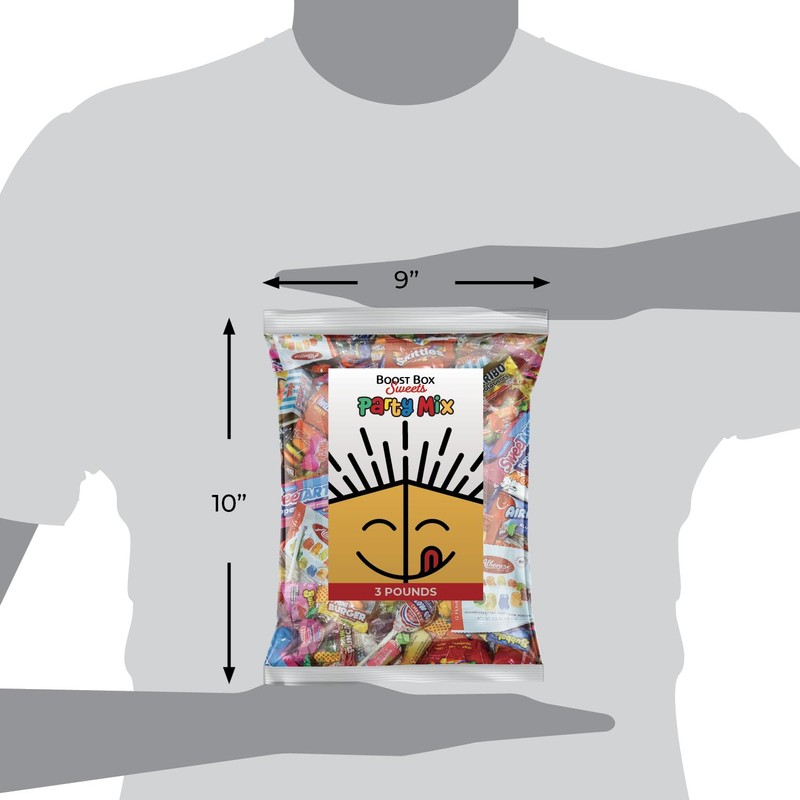 Boost Box Sweets Assorted Candy Party Mix Individually Wrapped Candies