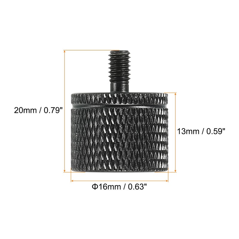 sourcing map 2 Pack Microphone Stand Adapter 1/4 Female x