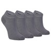 Sock Snob - Womens 4 Pairs Bamboo Breathable Low Cut
