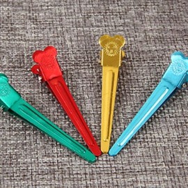 Hair salon hair fixing wire pins hair clips tweezers / 미용실 머리고정 철핀 헤어 집게 핀셋