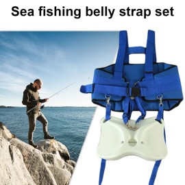 Unbranded Sea Fishing Top Waist Protection Pole Holder Fish Rod Stand Adjustable Belt Vest