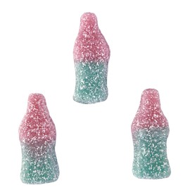 Sour Bubble Gum Bottles Gummy Candy, 1 Pound
