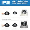 IPS Multi-Size 4N1 Pipe Flashing Repair Rain Collar (Case of