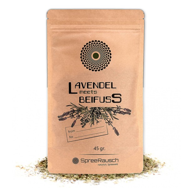 Lavender Meets Mugwort Tea Blend by SpreeRauch, Your Original Herbal