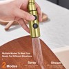 TIORIY Kitchen Faucet Head Replacement Metal, Pull Down Spray Head