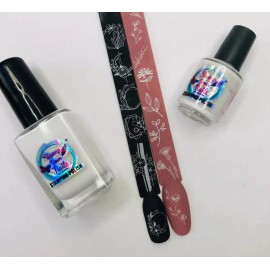 Stamp your nails Tintas Para Estampado De Uñas Y Sellos Kit De 6 Piezas