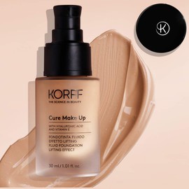 Korff Liquid Foundation Lifting Effect Anti-Ageing Formula with Hyaluronic Acid Silky Texture 04 30ml