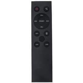 Allimity ESB204 ESB205 Replacement Remote fit for Element 2.0 Sound Bar Soundbar Home Theater System