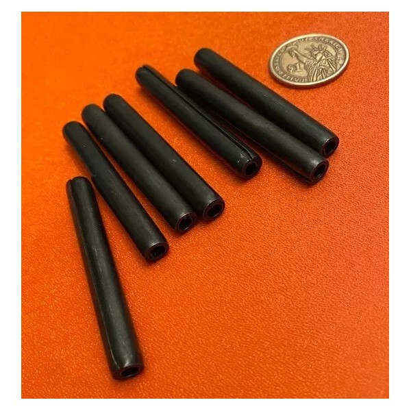 Unbranded Steel Coiled Spring Pin, 5/16" Dia x 2.50" Length,