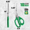 SK 10" Heavy Duty Scissors, All Purpose Shears, Premium CR-V