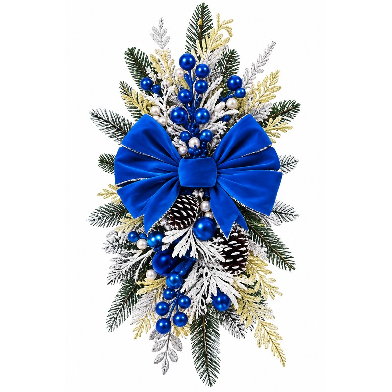 Christmas Wreath for Holiday Décor – Festive Greenery with Optional