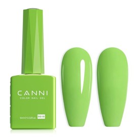 CANNI- Esmalte de uñas en gel verde lima pastel, 1 pieza Bringt Sage Esmalte de uñas en gel verde claro Esmalte de uñas color verde menta             