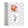 Pearhead First 5 Years Chevron Baby Memory Book with Included