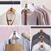Kinmsito Pack of 100 Clothes Hangers, Space-Saving, Clothes Hanger Connectors